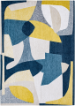 Dywan abstrakcyjny Louis De Poortere 9369 SHAPES DUCK SONG