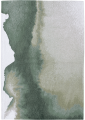 Dywan z abstrakcyjnym wzorem Louis De Poortere 9331 LAGOON PALM GREEN