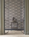 Tapeta czaple w stylu vintage Casadeco BBLN 89731101 Euphrate Babylone