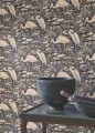 Tapeta czaple w stylu vintage Casadeco BBLN 89731101 Euphrate Babylone