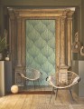 Tapeta liście / wachlarze Casadeco BBLN 89761423 Semiramis Babylone