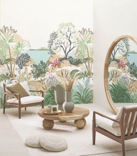 Mural egzotyczny krajobraz Casadeco ECHA 89866117 M Cap Esterel Echappee Belle