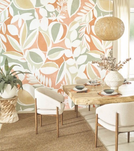 Mural roślinny Casadeco ECHA 89887217 M Place Des Lices Echappee Belle