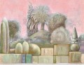 Fototapeta egzotyczny ogród Wall&Deco WDGU2401 Giardino Utopico Contemporary 2024