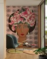 Fototapeta kobieca twarz Wall&Deco WDLA2401 Lanhua Contemporary 2024