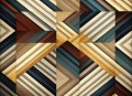 Fototapeta jak drewniane panele Wall&Deco WDOK2401 Ōku Contemporary 2024