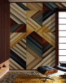 Fototapeta jak drewniane panele Wall&Deco WDOK2402 Ōku Contemporary 2024