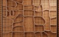 Fototapeta plecionka z efektem 3D Wall&Deco WDWA2401 Warping Contemporary 2024