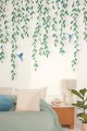 Mural liście i kolibry Caselio GNL2 105400404 L Birdy Green Life 2