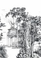 Mural Caselio GNL2 105420903 M The Garden Shed Noir Green Life 2