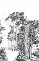 Mural Caselio GNL2 105420904 L The Garden Shed Noir Green Life 2