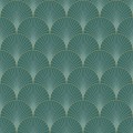 Tapeta wachlarze art-deco Caselio ELC 105267129 Prosperity Elegance