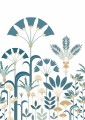 Mural roślinny w stylu art-deco Caselio ELC 105326003 M Luxuriance Elegance