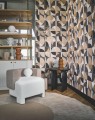 Tapeta geometryczna Casamance 76261018 Barillet Faubourg des Lumieres