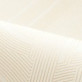 Tapeta metaliczne linie Casamance 76281732 Porte Doree Faubourg des Lumieres - 106 cm szer.