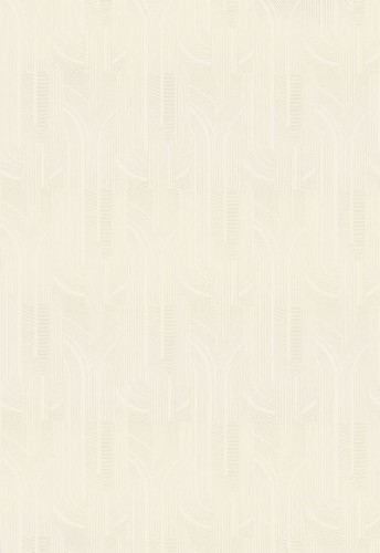 Tapeta metaliczne linie Casamance 76281834 Porte Doree Faubourg des Lumieres - 106 cm szer.