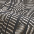 Tapeta metaliczne linie Casamance 76282344 Porte Doree Faubourg des Lumieres - 106 cm szer.