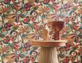 Tapeta rośliny i ptaki Casamance 76300100 Tehuana Casa Azul