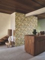 Tapeta rośliny i ptaki Casamance 76300406 Tehuana Casa Azul