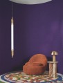 Tapeta tekstylna bukla jednokolorowa Casamance 71450482 Etreinte