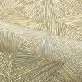Tapeta metaliczna w stylizowane liście Casamance 76522650 Songket Nature Precieuse – Textures