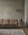Tapeta metaliczna w liście eukaliptusa Casamance 76533466 Cinerea Nature Precieuse – Textures