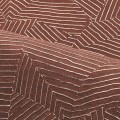 Tapeta metaliczna geometryczna / liście Casamance 76543772 Lore Nature Precieuse – Textures