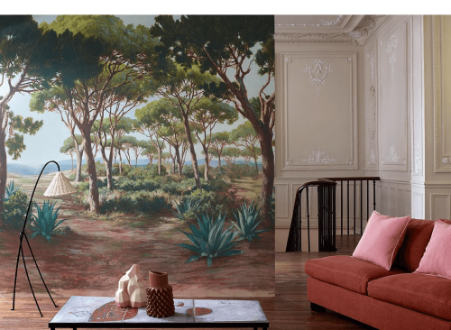 Mural śródziemnomorski krajobraz Pierre Frey FP522001 L'esterel Galerie