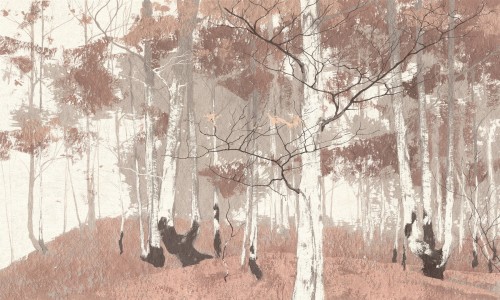 Fototapeta artystyczny las Wonderwall Lorien 35062305