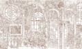 Fototapeta hiszpańska architektura i roślinność Wonderwall Sevilla 35063204
