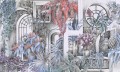 Fototapeta architektura i roślinność Wonderwall Valeria 35056301