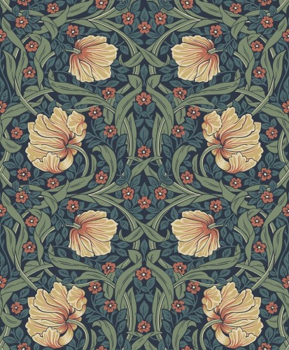 Tapeta ornament roślinny KT Exclusive KT31402 Pimpernel British Heritage II