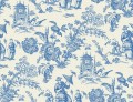 Tapeta scenki rodzajowe Seabrook FC61812 French Country