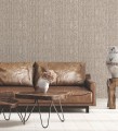 Tapeta jak tkanina w prążki Galerie G67768 Natural FX 2