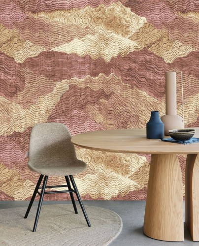 Mural falujące linie Eijffinger 333563 Festival