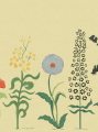 Mural polne kwiaty Boras Tapeter Studio 9565W Hollyhock Astrid Wilson