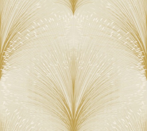 Tapeta bukiety trawy York Wallcoverings OI0681 Papyrus Plume New Origins