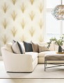 Tapeta bukiety trawy York Wallcoverings OI0683 Papyrus Plume New Origins