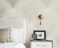 Tapeta bukiety trawy York Wallcoverings OI0684 Papyrus Plume New Origins
