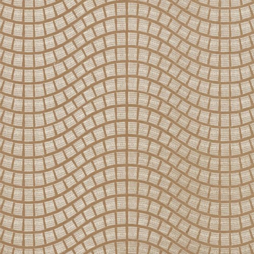 Tapeta haftowane kwadraty na sizalu Casamance 71350108 Onsen Hikari