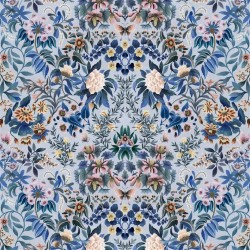 Tkanina bawełniana z botanicznym wzorem Designers Guild FDG3077/02 Damask Ikebana