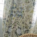Tkanina bawełniana z botanicznym wzorem Designers Guild FDG3077/04 Damask Ikebana