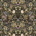 Tkanina welurowa z botanicznym wzorem Designers Guild FDG3078/02 Velvet Ikebana