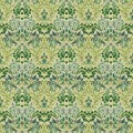 Tkanina bawełniana z roślinnym ornamentem Designers Guild FDG3079/01 Karakusa Ikebana