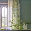 Tkanina bawełniana z roślinnym ornamentem Designers Guild FDG3079/01 Karakusa Ikebana