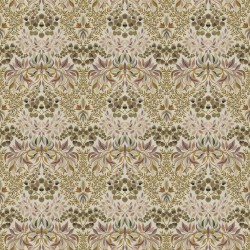 Tkanina bawełniana z roślinnym ornamentem Designers Guild FDG3079/02 Karakusa Ikebana