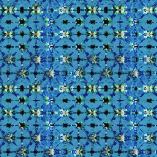 Tkanina bawełniana w stylu tie-dye Designers Guild FDG3082/01 Shibori Ikebana