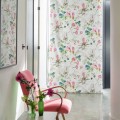 Tkanina bawełniana z kwiatami magnolii Designers Guild FDG3083/02 Japanese Magnolia Ikebana