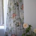 Tkanina bawełniana z kwiatami Designers Guild FDG3084/01 Peony Blossom Ikebana