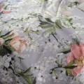 Tkanina bawełniana z kwiatami Designers Guild FDG3084/01 Peony Blossom Ikebana